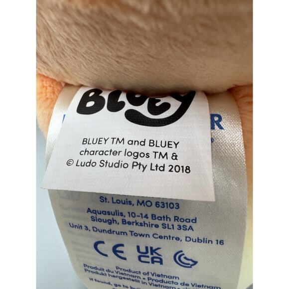 Bingo Build A Bear Plush Bingo From Bluey 12 Inch W/ Sound Stuffed Animal - Picture 8 of 11